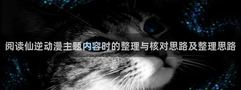 在线韩漫免费阅读:阅读仙逆动漫主题内容时的整理与核对思路及整理思路配图